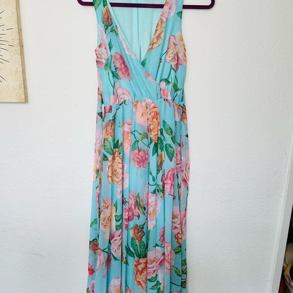 Floral maxi dress